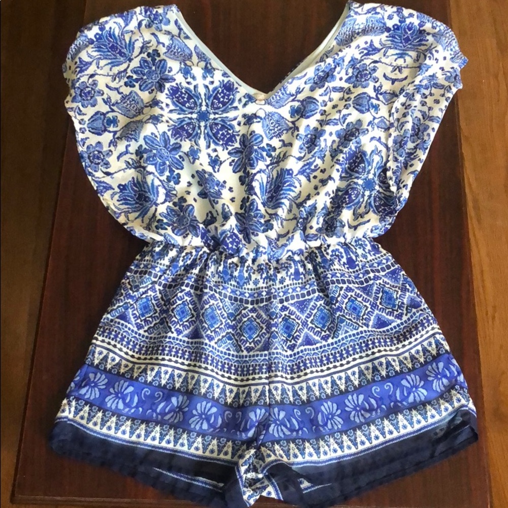 GB Blue pattern roper